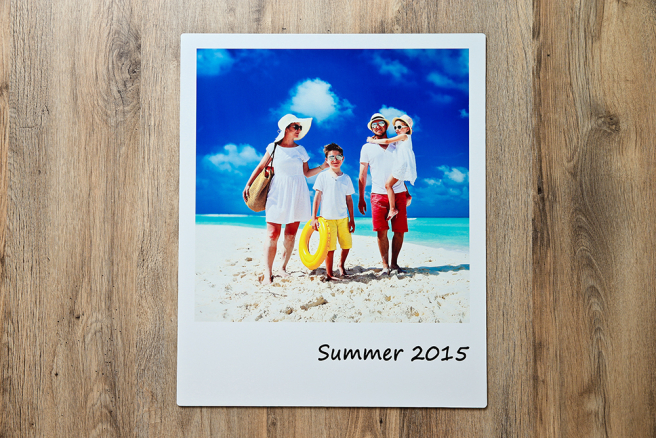 Retro Photo Aluminium